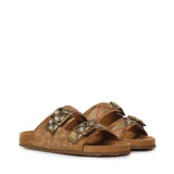 Sandali Urchin in pelle scamosciata Check 8121958 C1824 BURBERRY 