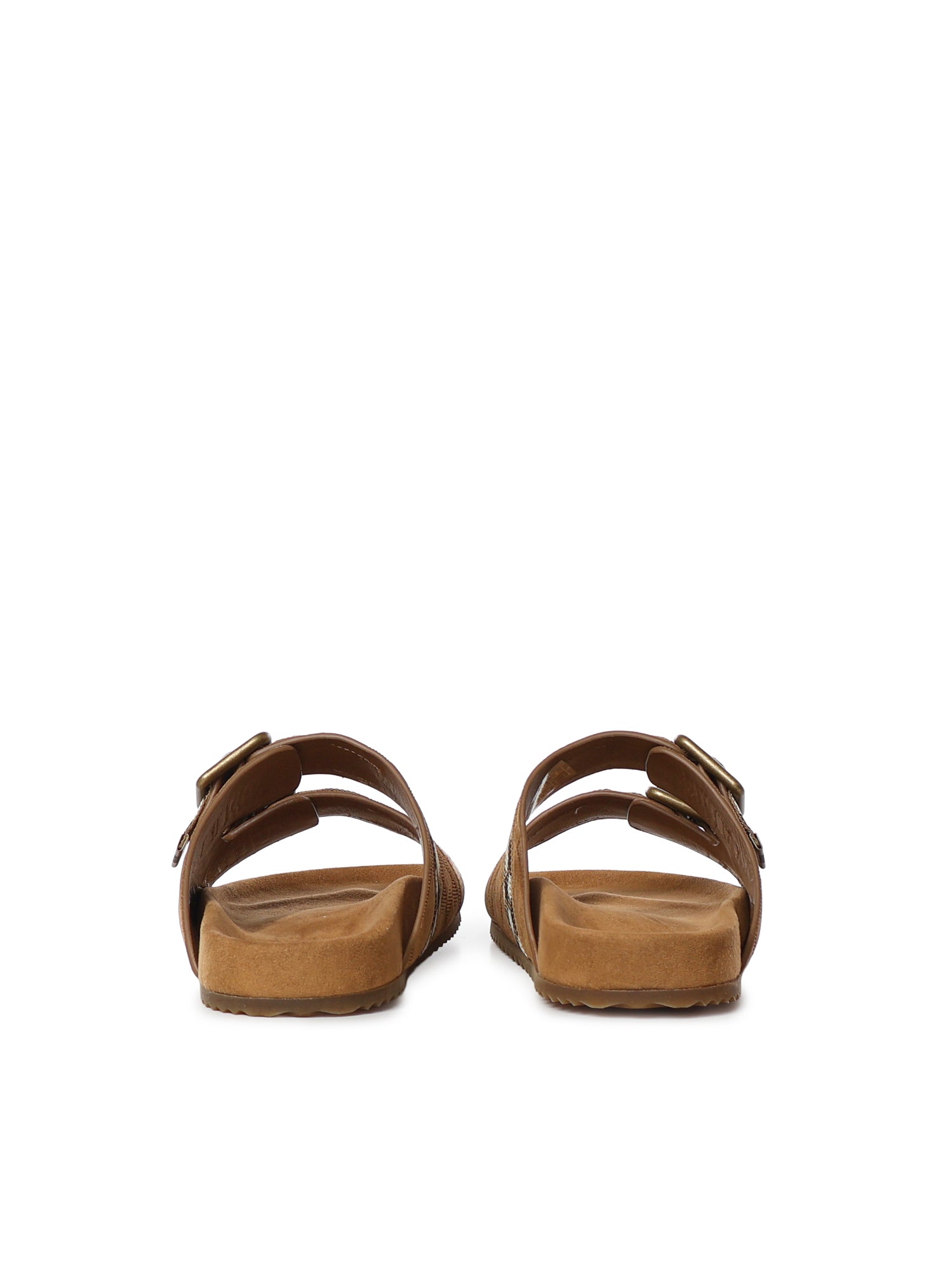 Sandali Urchin in pelle scamosciata Check 8121958 C1824 BURBERRY 