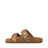 Sandali Urchin in pelle scamosciata Check 8121958 C1824 BURBERRY 