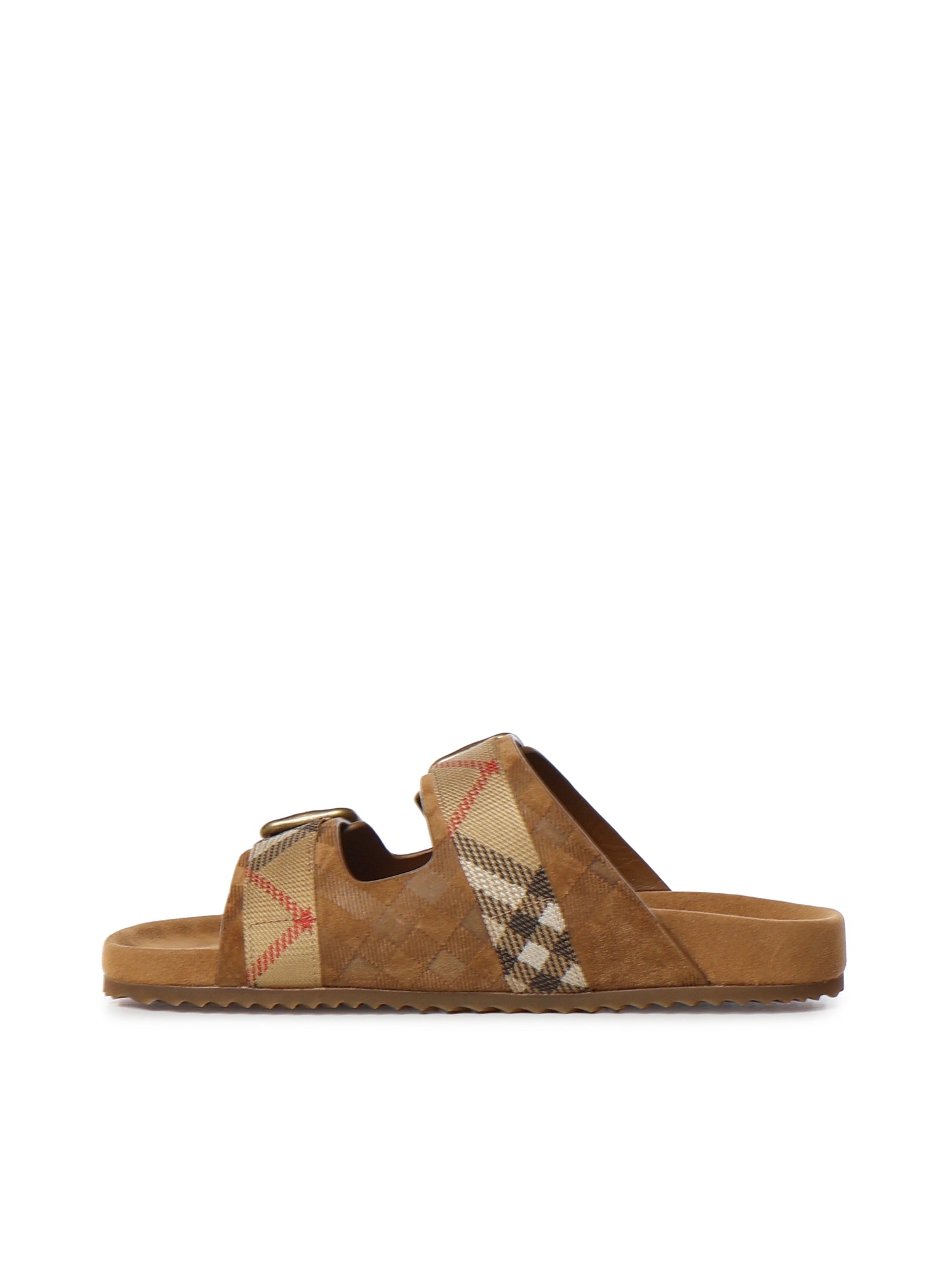 Sandali Urchin in pelle scamosciata Check 8121958 C1824 BURBERRY 