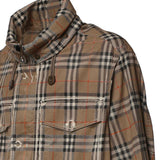 Parka in gabardine tropicale con Check sfumato 8126118 B7349 BURBERRY 