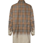 Parka in gabardine tropicale con Check sfumato 8126118 B7349 BURBERRY 