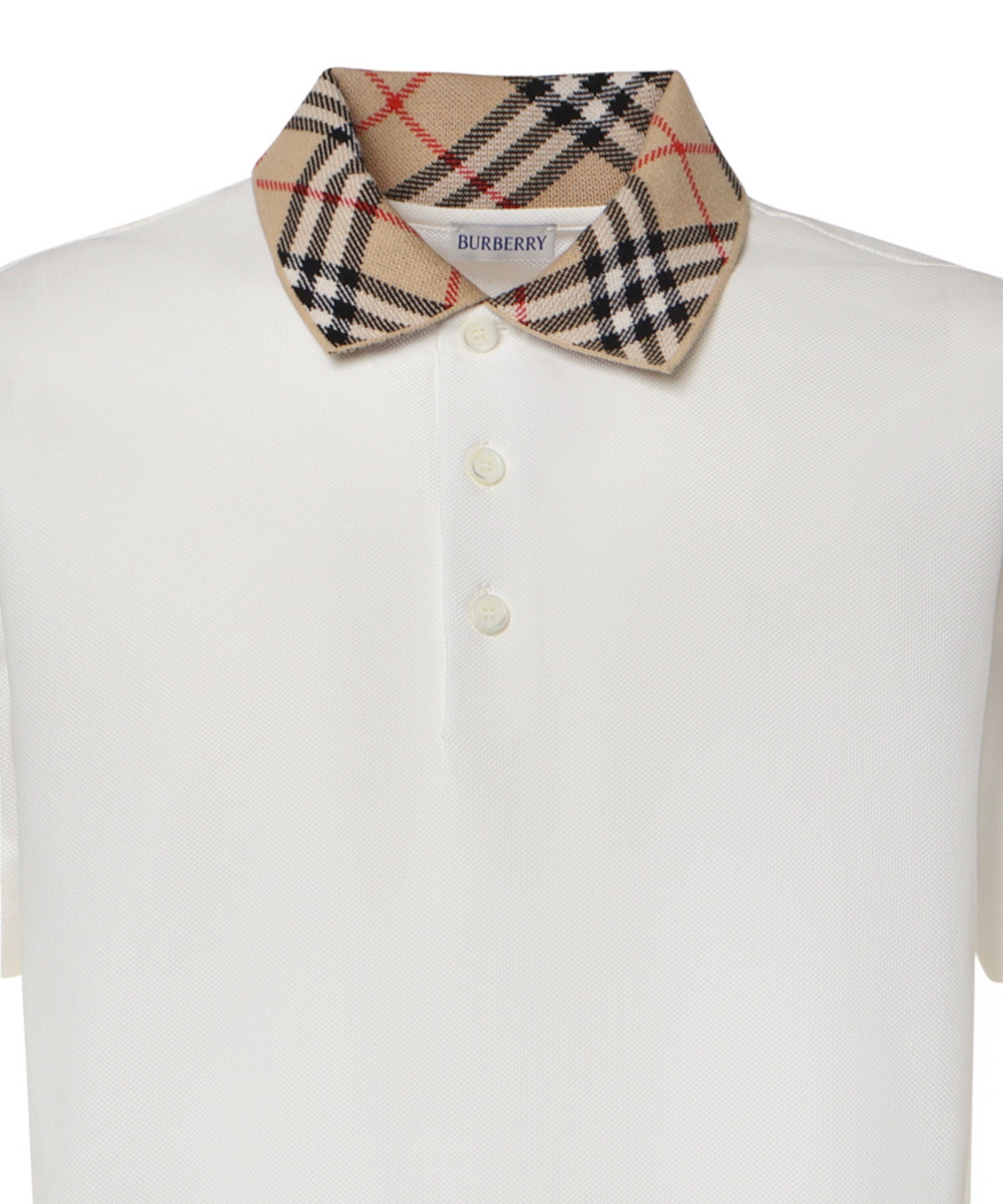 Polo in cotone<BR/> 8126966 B7078 BURBERRY 
