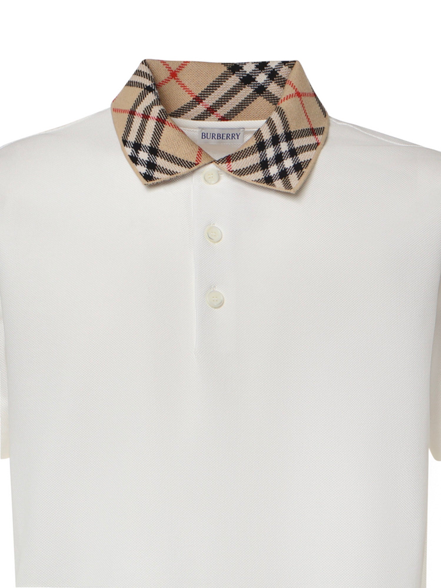 Polo in cotone<BR/> 8126966 B7078 BURBERRY 