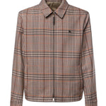 Giacca Check reversibile in lana 8127025 C6294 BURBERRY 