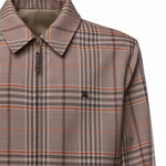 Giacca Check reversibile in lana 8127025 C6294 BURBERRY 