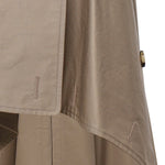 Gonna trench asimmetrica in gabardine 8127157 C5956 BURBERRY 