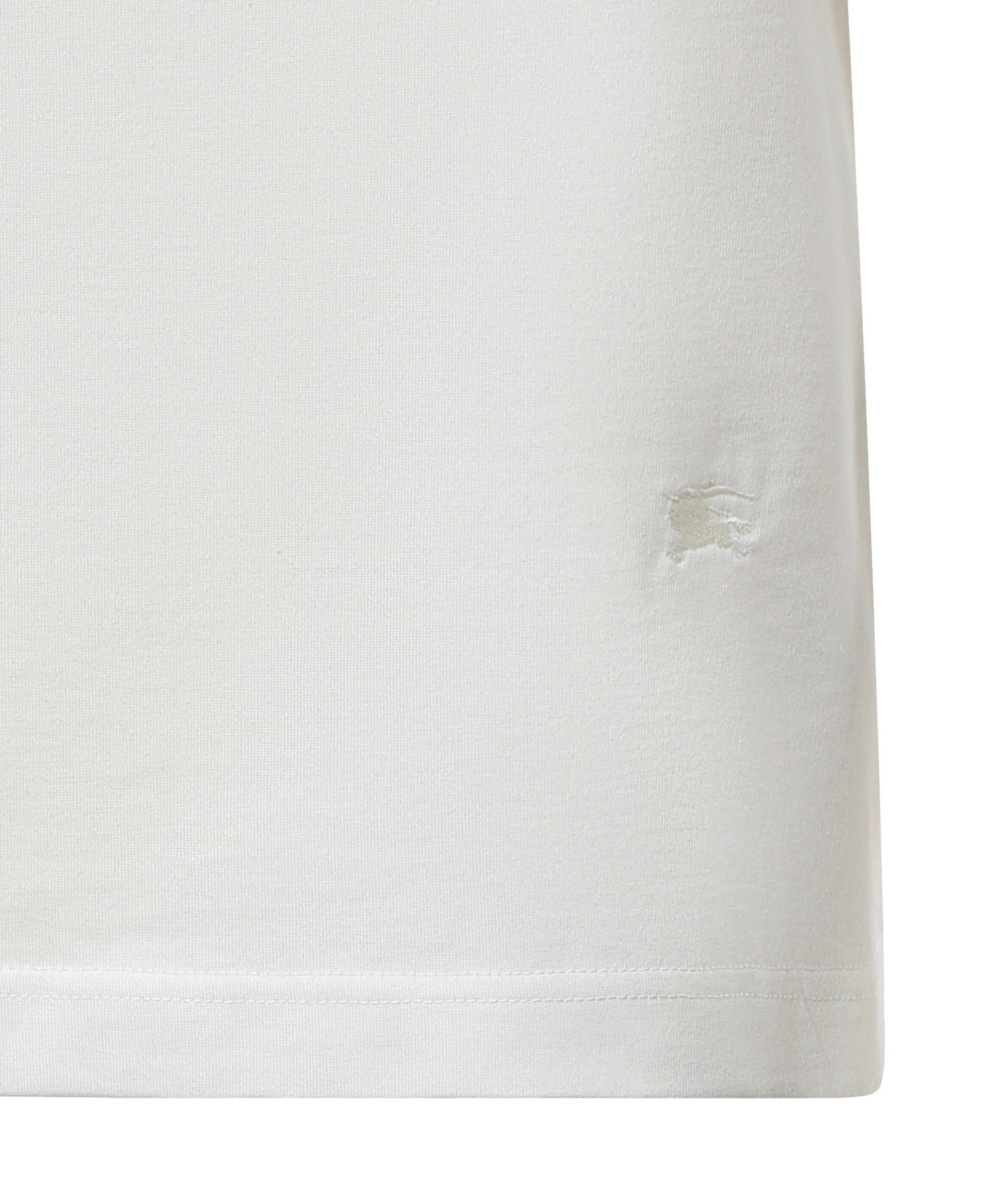 T-shirt in cotone con laccetti 8127210 B7078 BURBERRY 