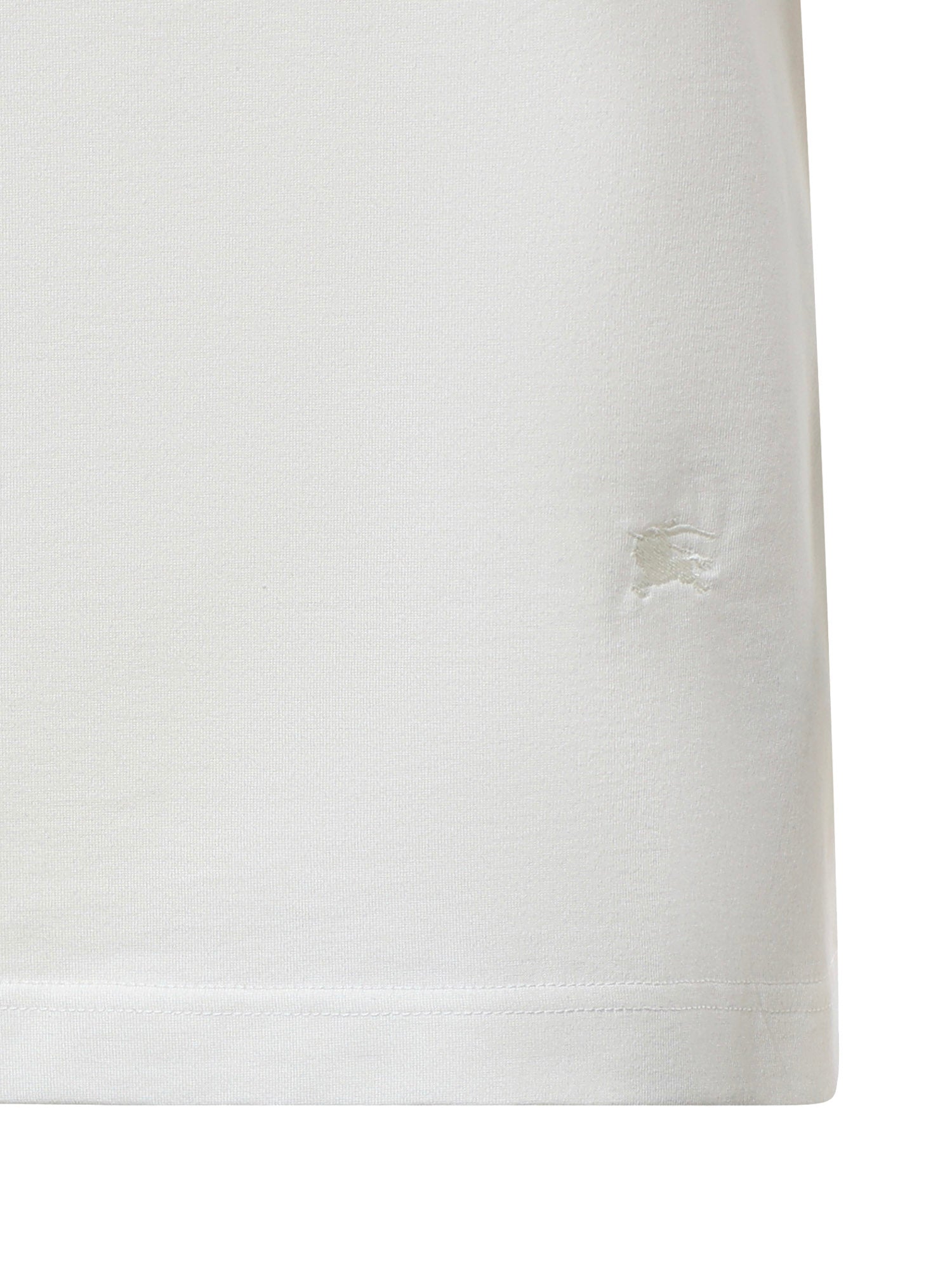 T-shirt in cotone con laccetti 8127210 B7078 BURBERRY 