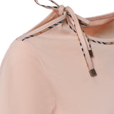 T-shirt in cotone con laccetti 8127211 C5331 BURBERRY 