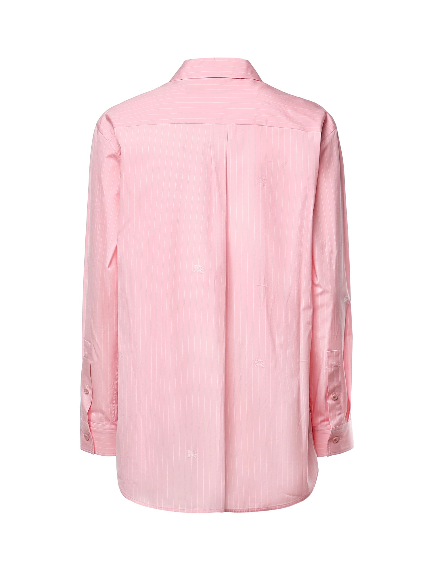 Camicia Knight in cotone a righe in fil coupé 8127333 C6258 BURBERRY 