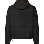 Giacca con cappuccio Newport in cotone Check 8127541 B9368 BURBERRY 