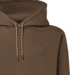 Felpa in cotone con profili Check e cappuccio 8127603 C5319 BURBERRY 