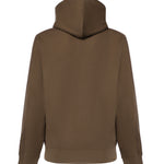 Felpa in cotone con profili Check e cappuccio 8127603 C5319 BURBERRY 