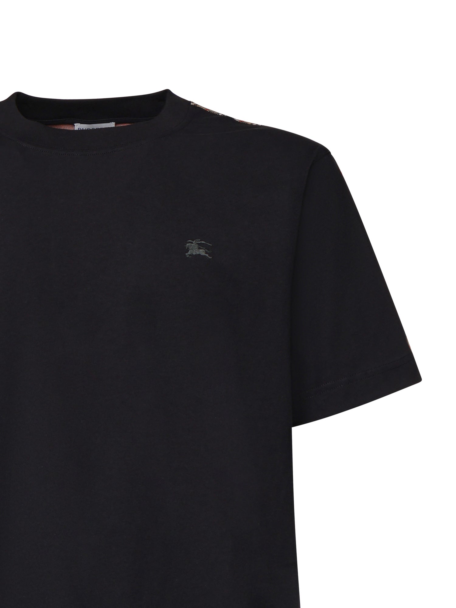 T-shirt in jersey di cotone con logo 8127608 A1189 BURBERRY 