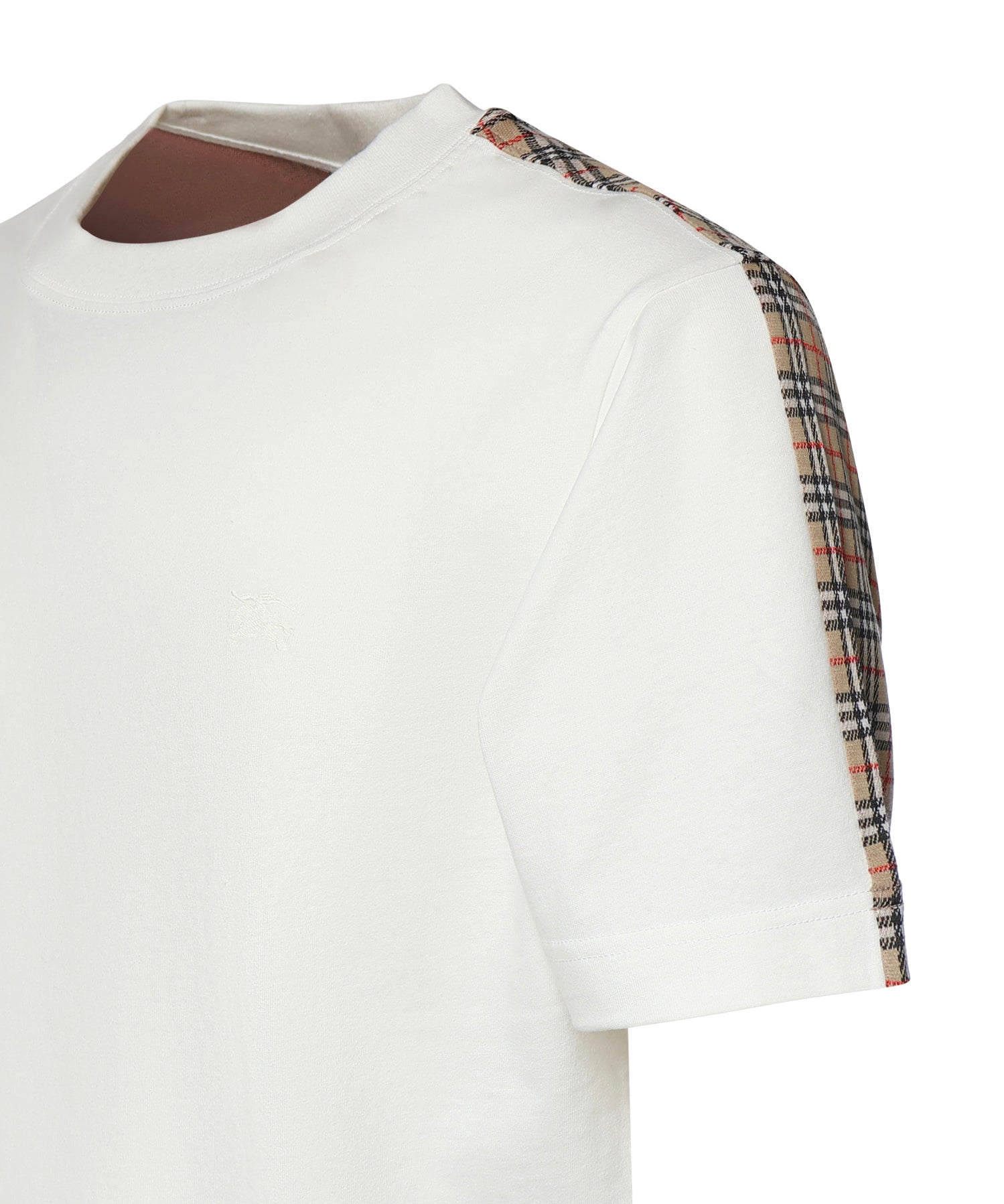 T-shirt in cotone Check 8127609 B7078 BURBERRY 