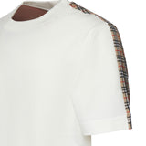 T-shirt in cotone Check 8127609 B7078 BURBERRY 