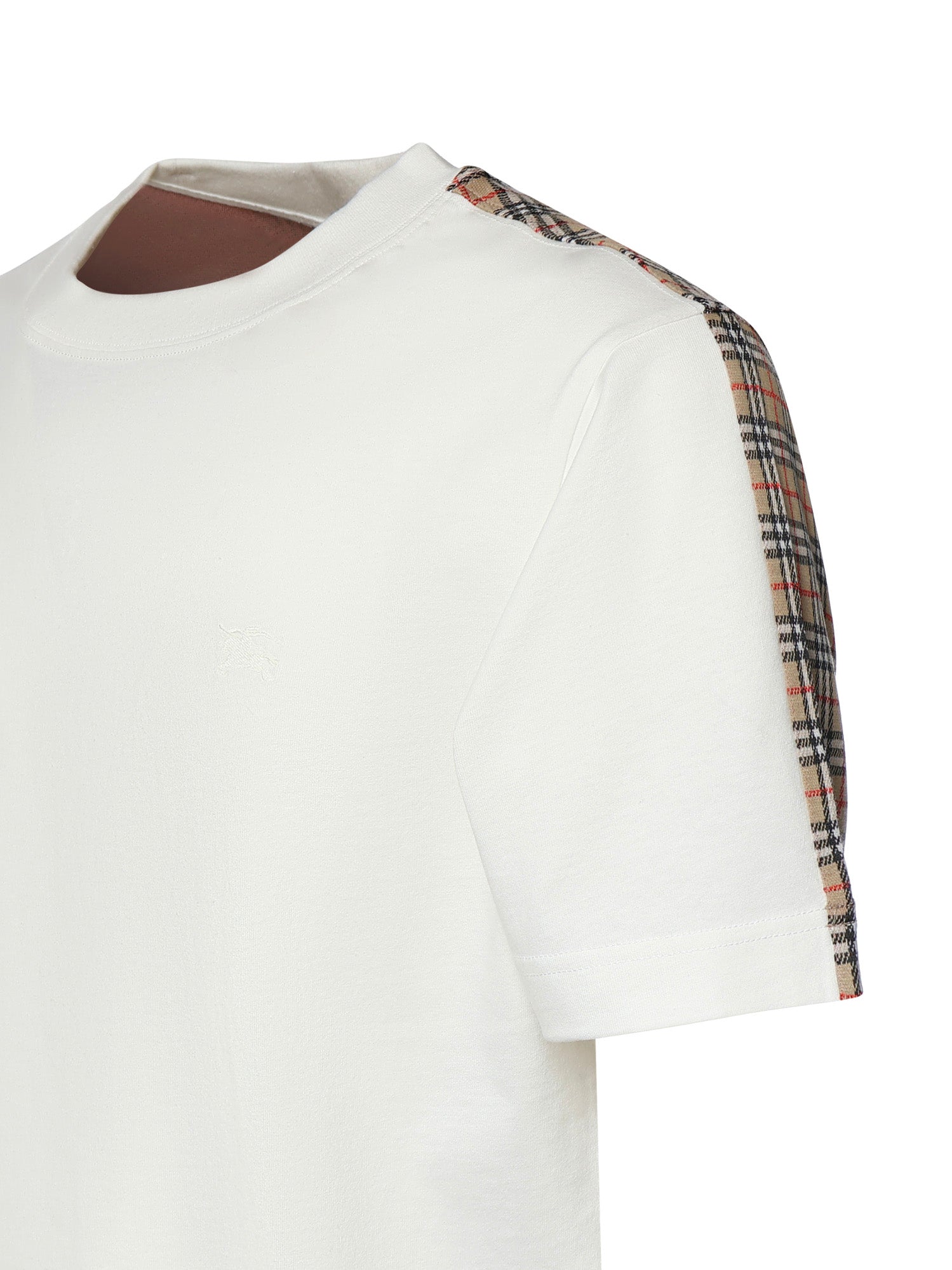 T-shirt in cotone Check 8127609 B7078 BURBERRY 
