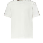 T-shirt in cotone Check 8127609 B7078 BURBERRY 