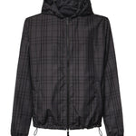 Giacca con cappuccio Newport Check reversibile 8127765 B5658 BURBERRY 