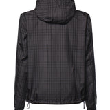 Giacca con cappuccio Newport Check reversibile 8127765 B5658 BURBERRY 