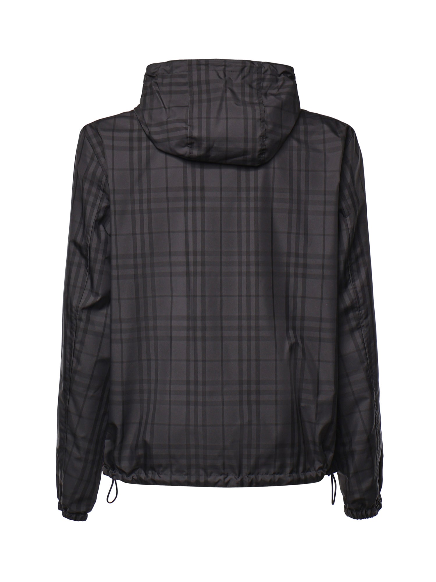 Giacca con cappuccio Newport Check reversibile 8127765 B5658 BURBERRY 