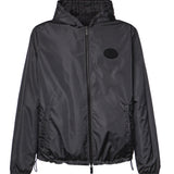 Giacca con cappuccio Newport Check reversibile 8127765 B5658 BURBERRY 