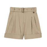 Shorts in gabardine con cintura 8127803 C5956 BURBERRY 