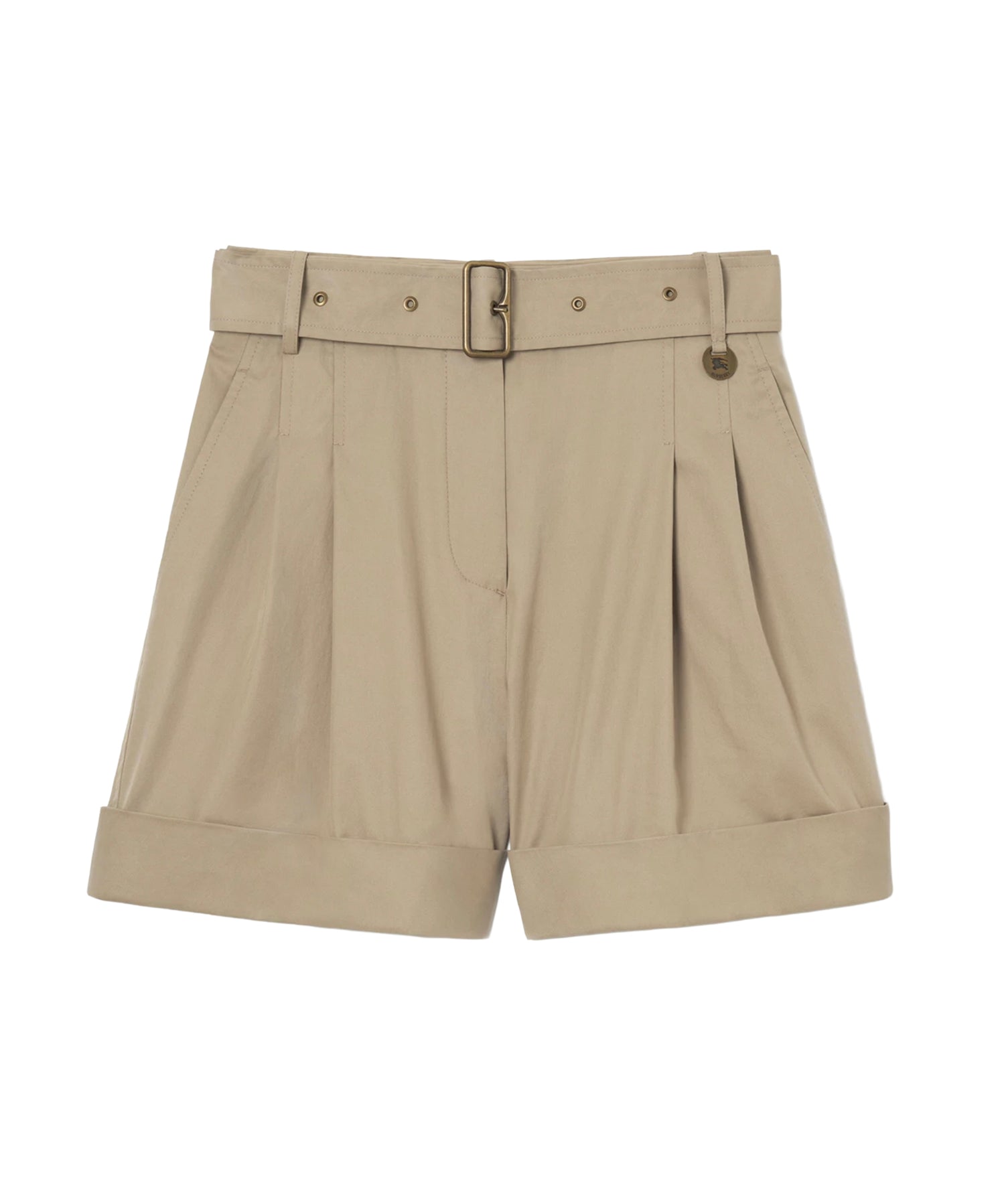 Shorts in gabardine con cintura 8127803 C5956 BURBERRY 
