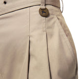 Shorts in gabardine con cintura 8127803 C5956 BURBERRY 
