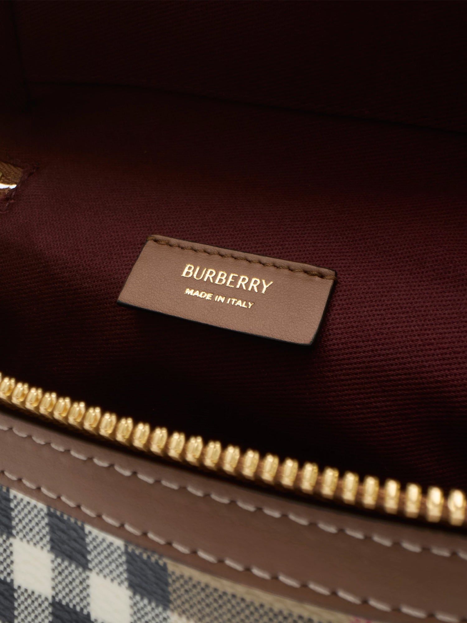 Borsa Vanity mini Check 8128009 A7026 BURBERRY 