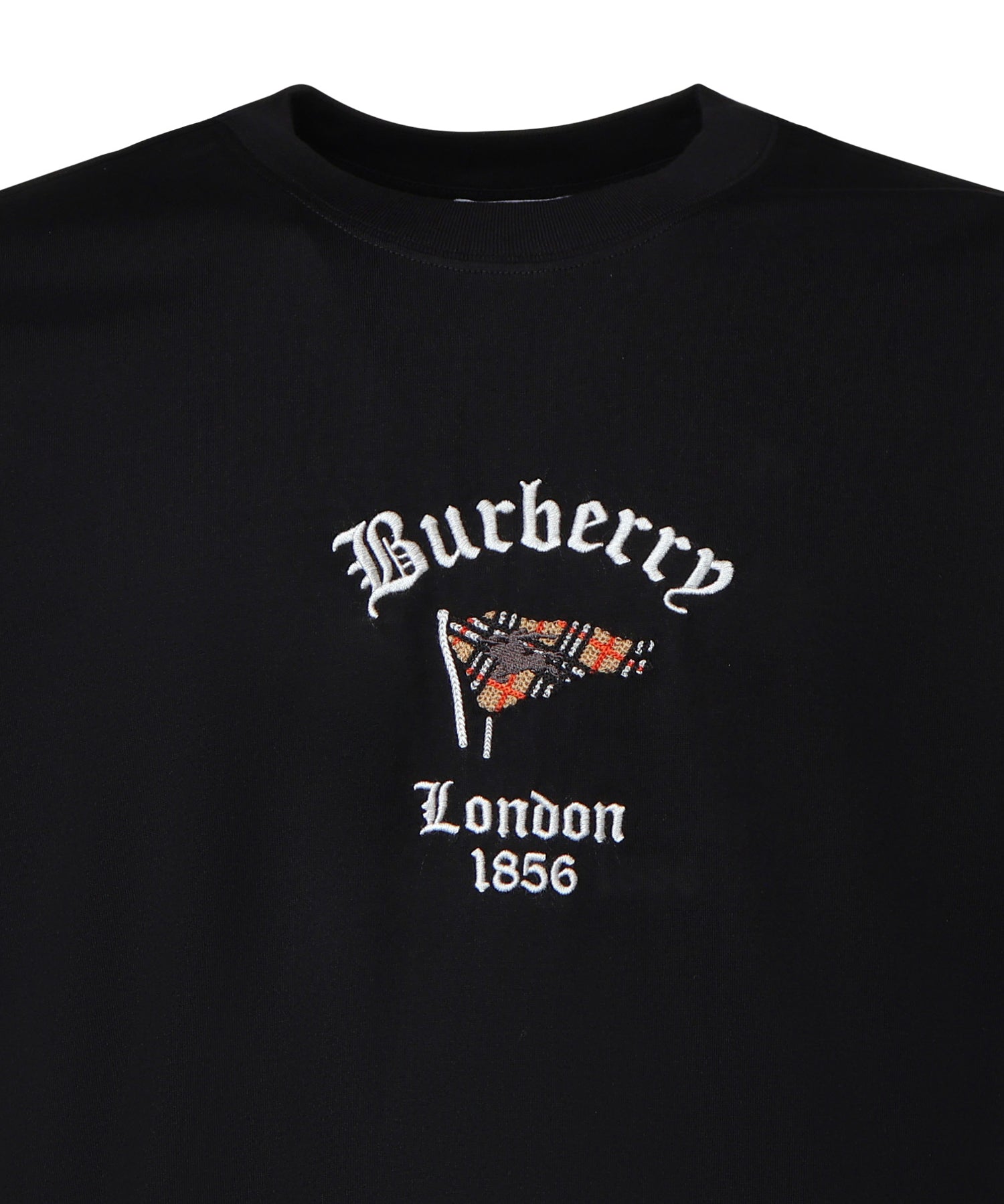 T-shirt con logo in cotone 8128196 A1189 BURBERRY 