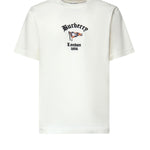 T-shirt con logo in cotone 8128197 B7078 BURBERRY 