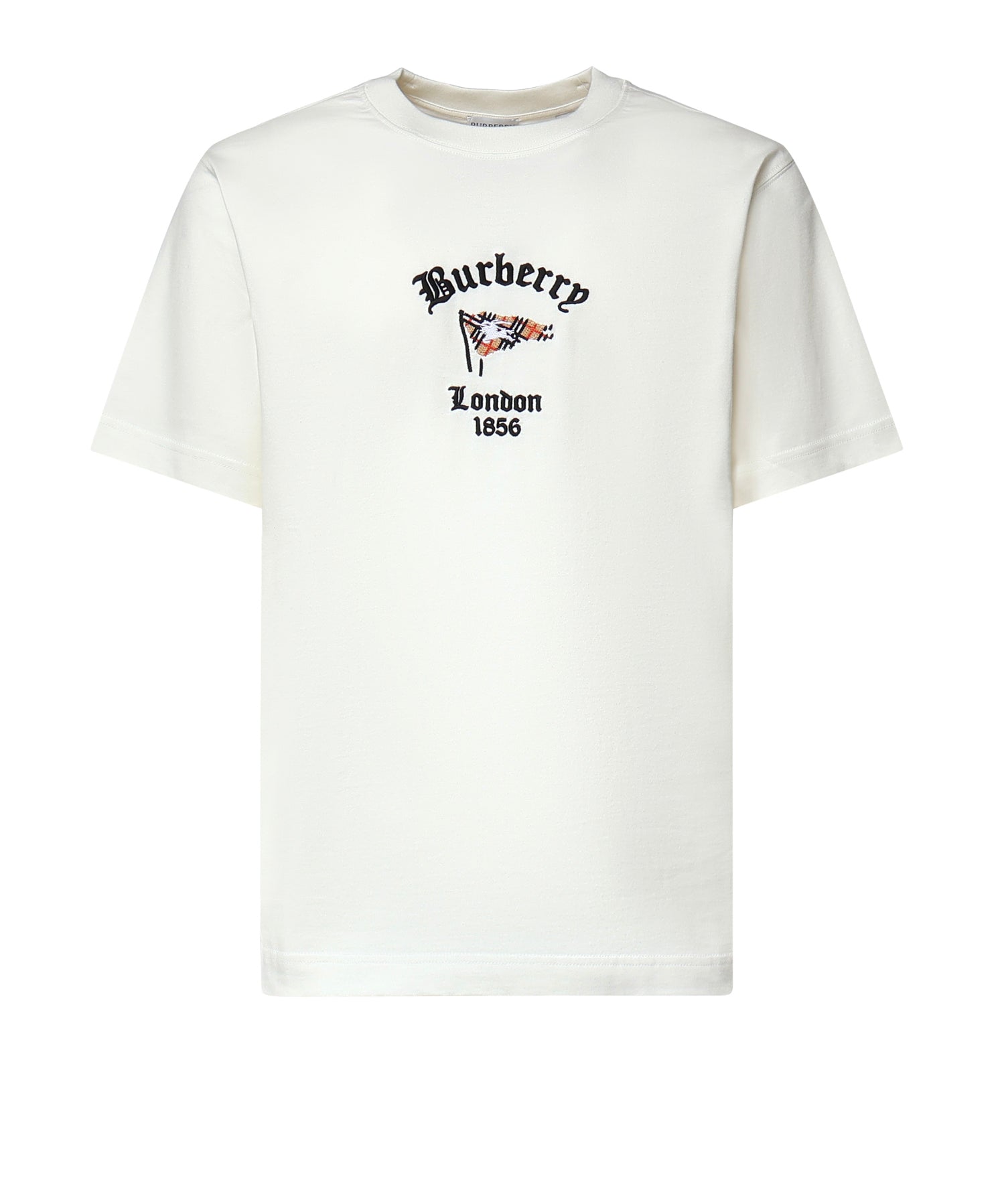 T-shirt con logo in cotone 8128197 B7078 BURBERRY 