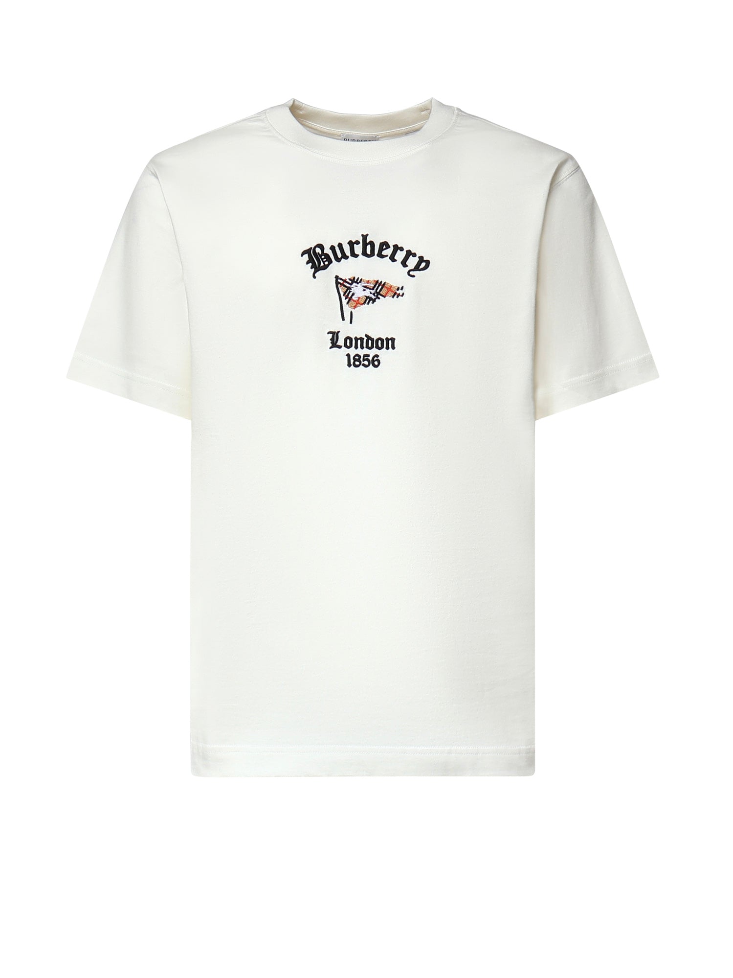 T-shirt con logo in cotone 8128197 B7078 BURBERRY 