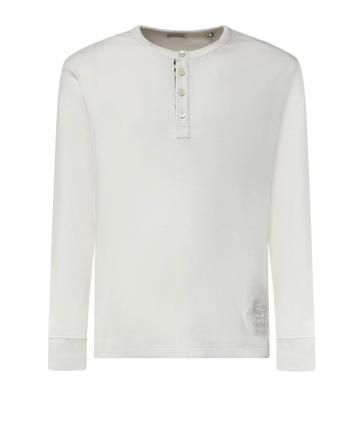 T-shirt a maniche lunghe in cotone 8128299 B7078 BURBERRY 