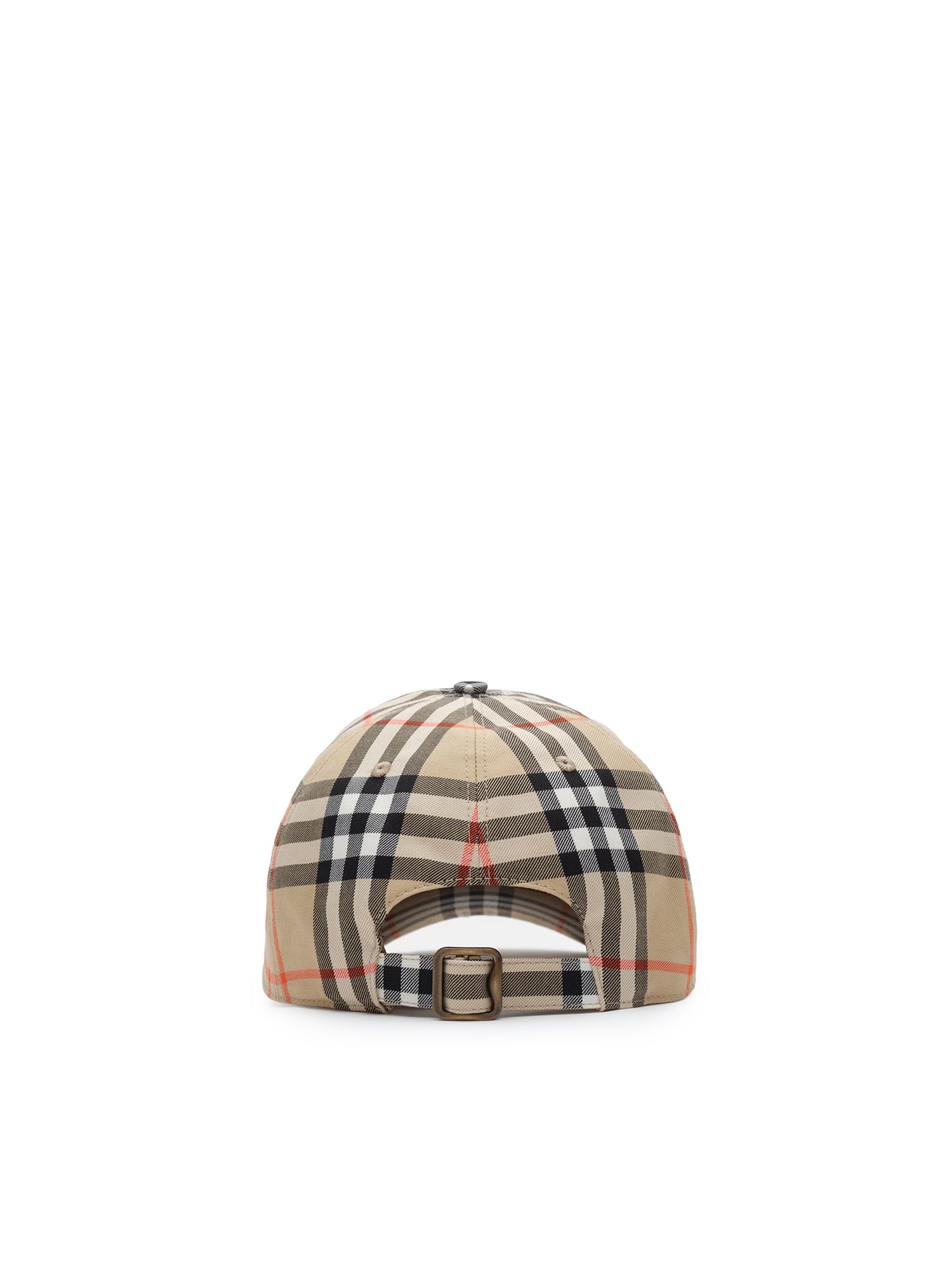 Cappello da baseball in cotone Check 8128347 B9368 BURBERRY 