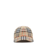 Cappello da baseball in cotone Check 8128347 B9368 BURBERRY 