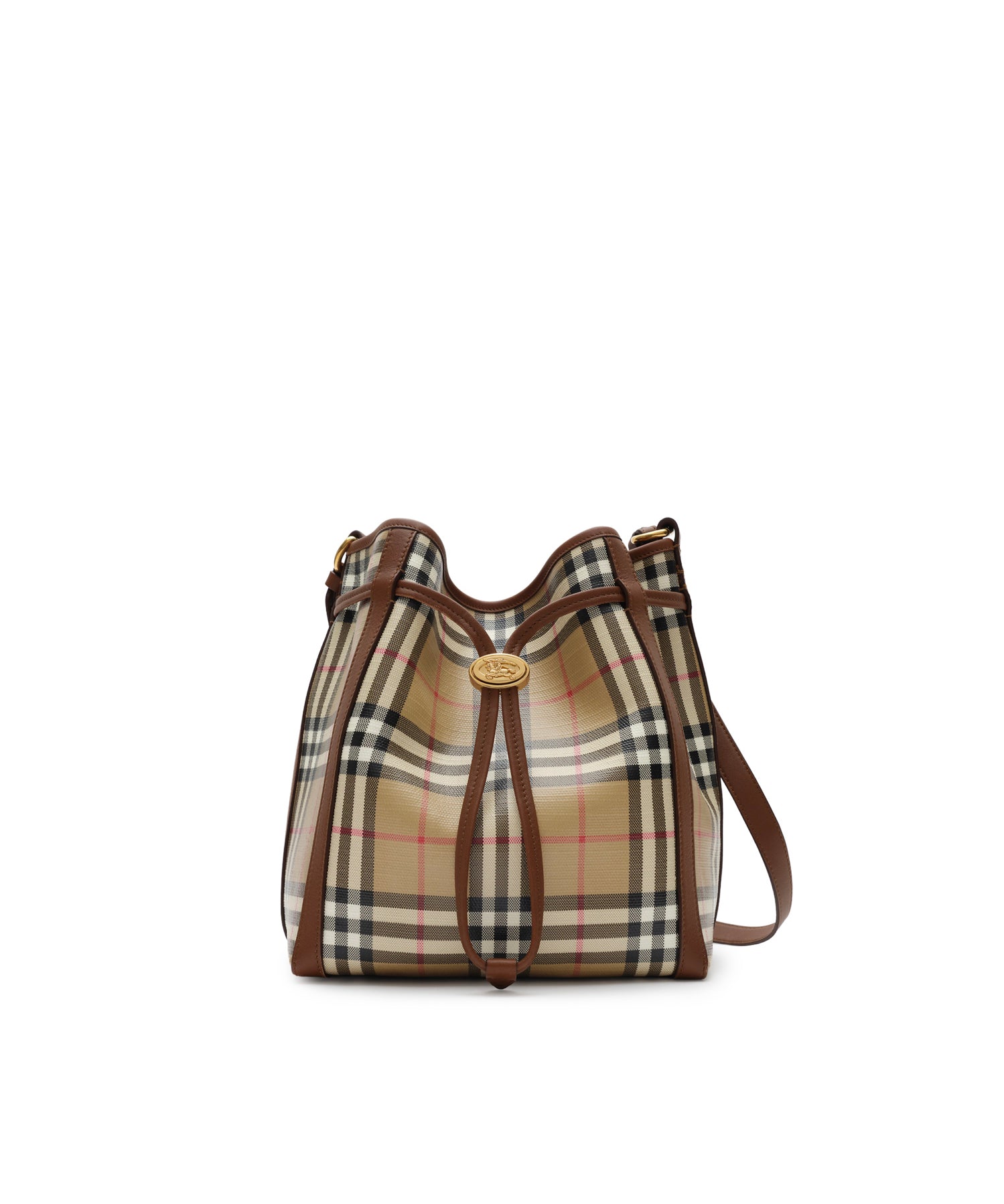 Borsa a secchiello Check mini 8128949 A7026 BURBERRY 