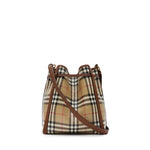 Borsa a secchiello Check mini 8128949 A7026 BURBERRY 