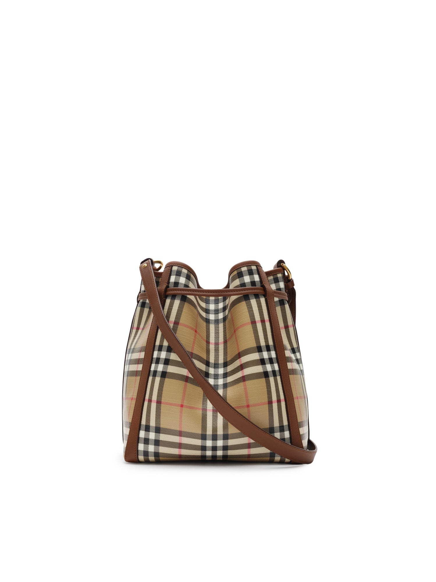Borsa a secchiello Check mini 8128949 A7026 BURBERRY 