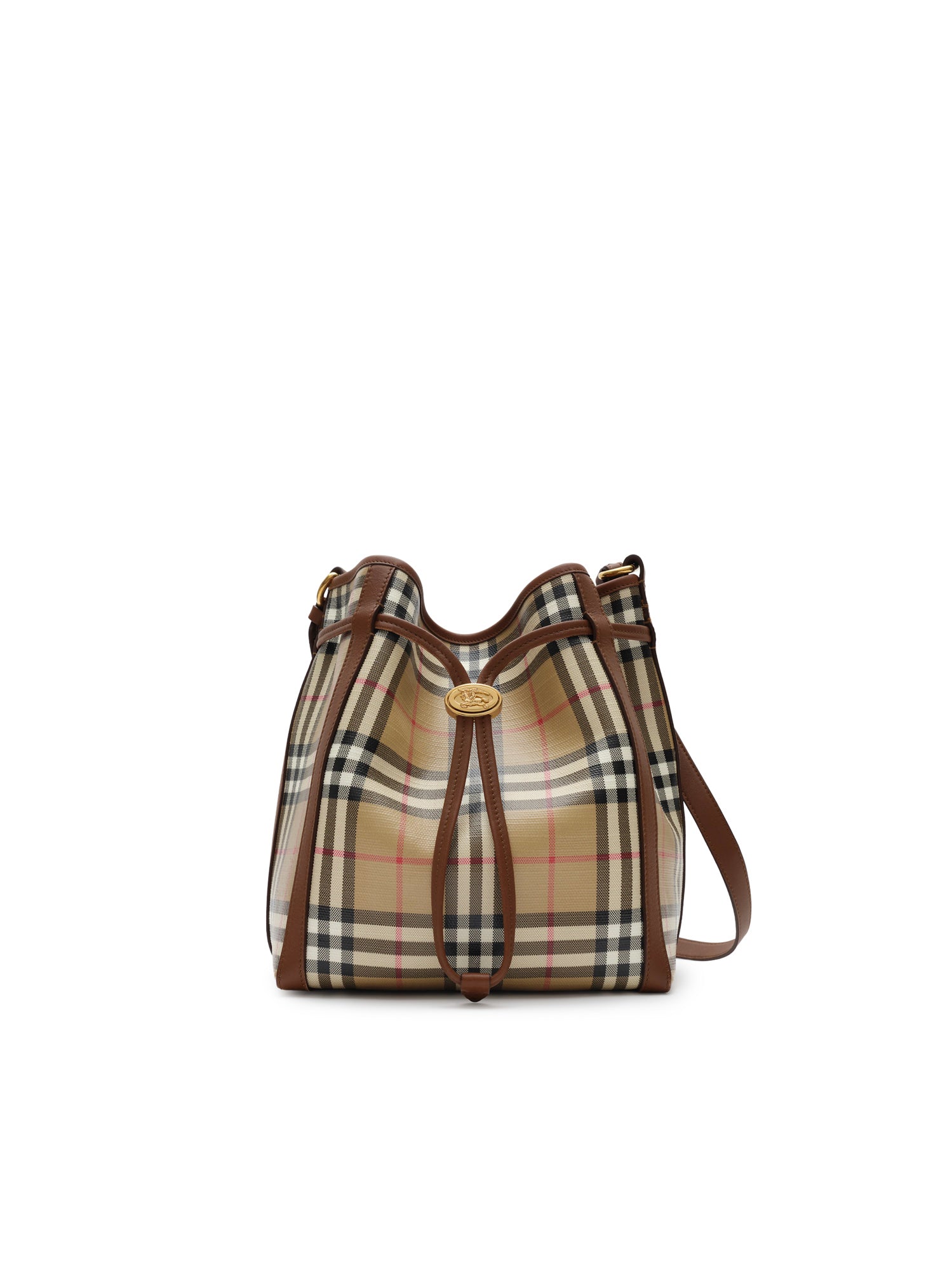 Borsa a secchiello Check mini 8128949 A7026 BURBERRY 