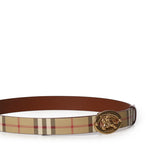 Cintura ovale Check reversibile 8130008 A7026 BURBERRY 