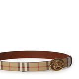 Cintura ovale Check reversibile 8130008 A7026 BURBERRY 