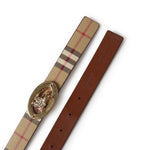Cintura ovale Check reversibile 8130008 A7026 BURBERRY 