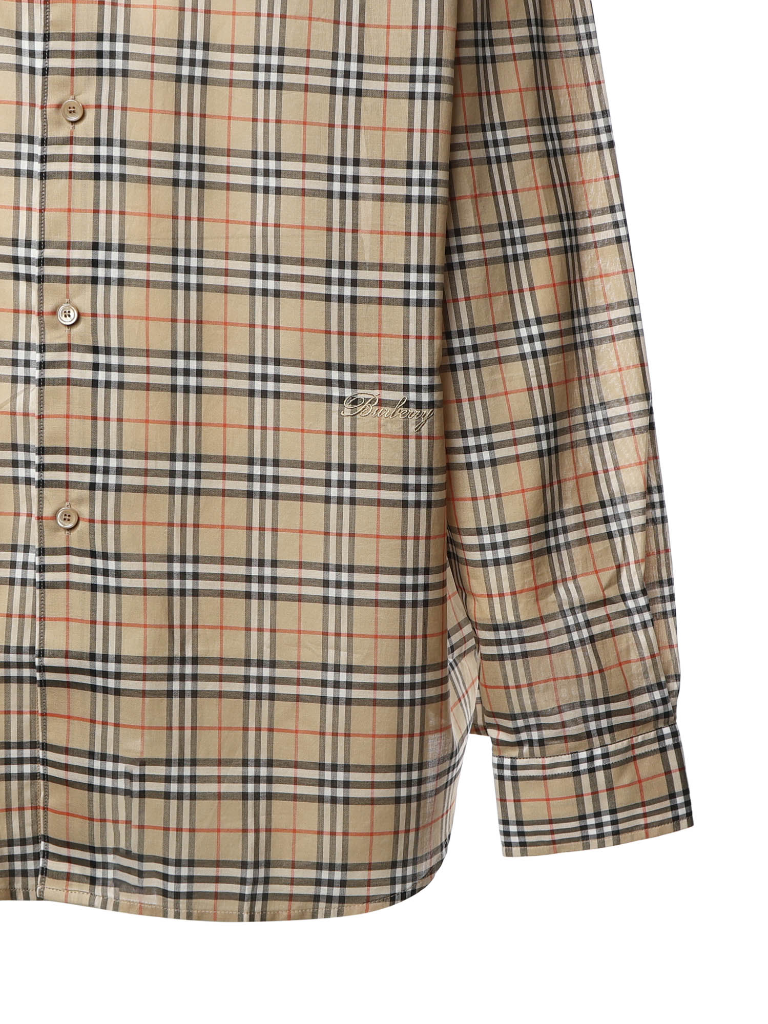 Camicia Check in cotone 8130238 B9368 BURBERRY 