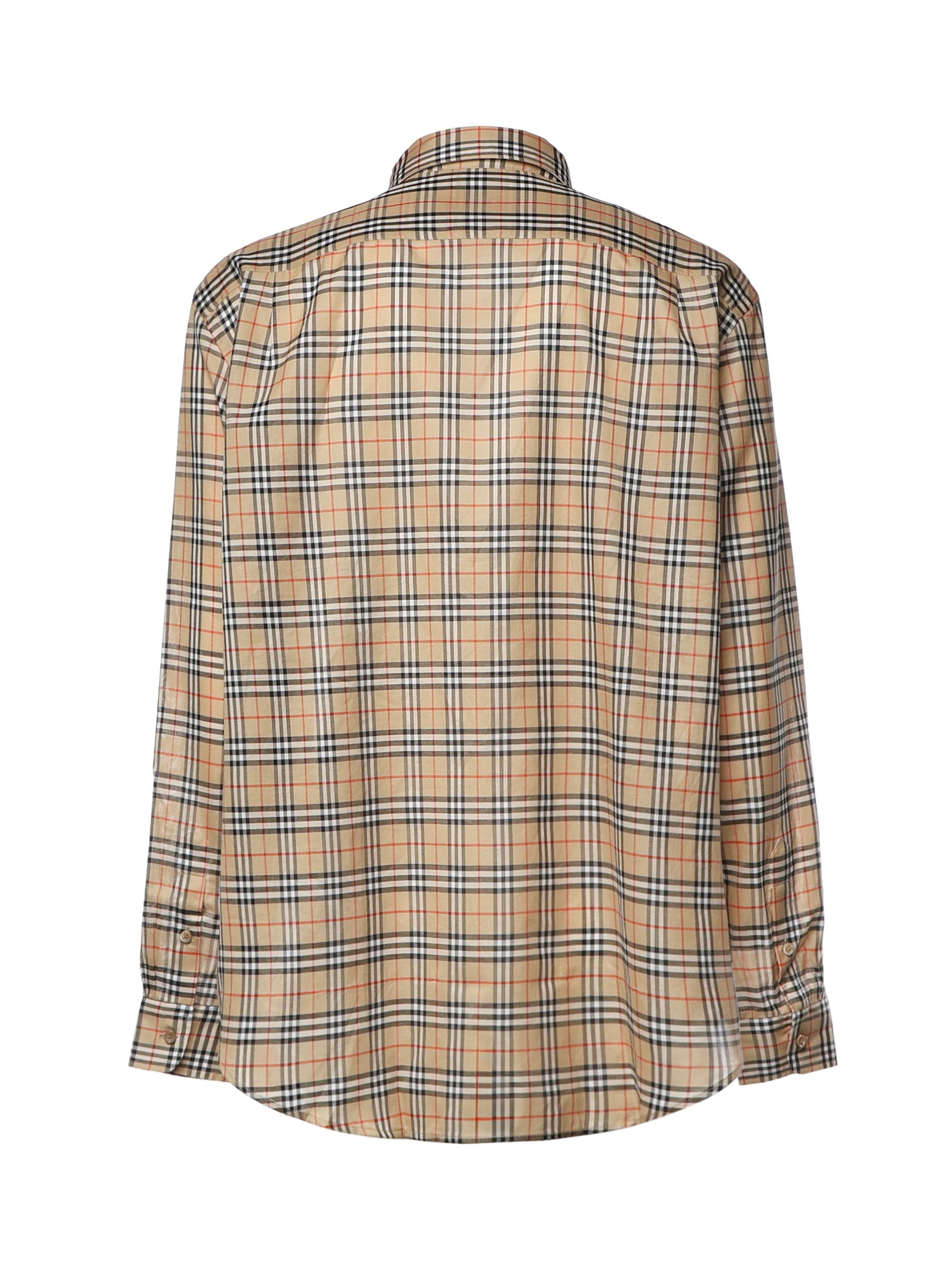 Camicia Check in cotone 8130238 B9368 BURBERRY 