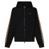 Felpa con profili Check in cotone 8130398 A1189 BURBERRY 