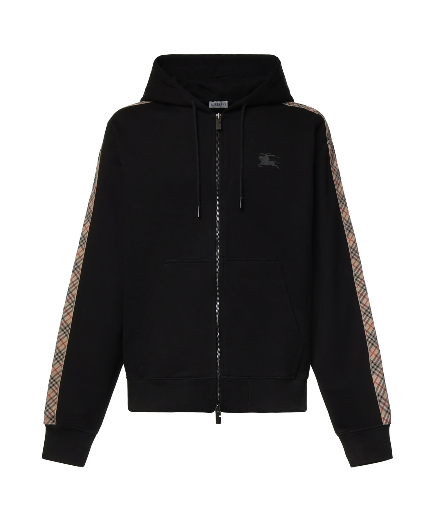 Felpa con profili Check in cotone 8130398 A1189 BURBERRY 