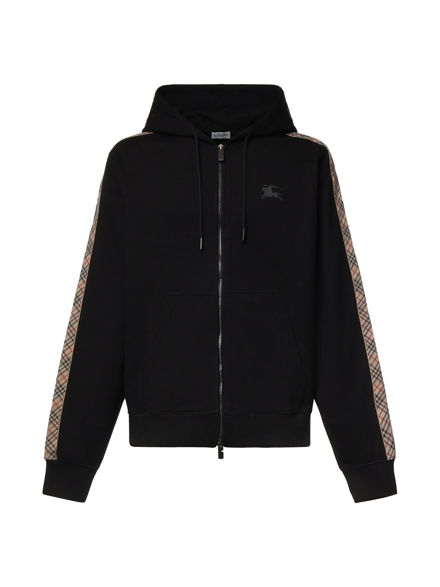 Felpa con profili Check in cotone 8130398 A1189 BURBERRY 